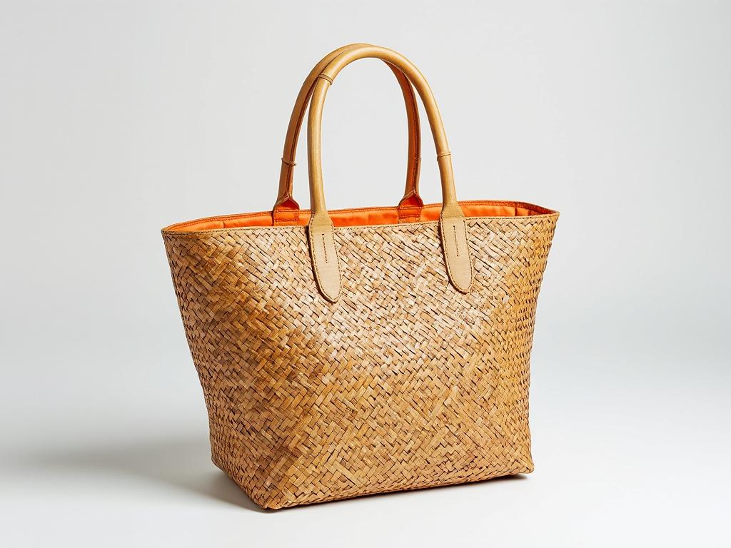 Bamboo Tote Handbag | Tekin Cini